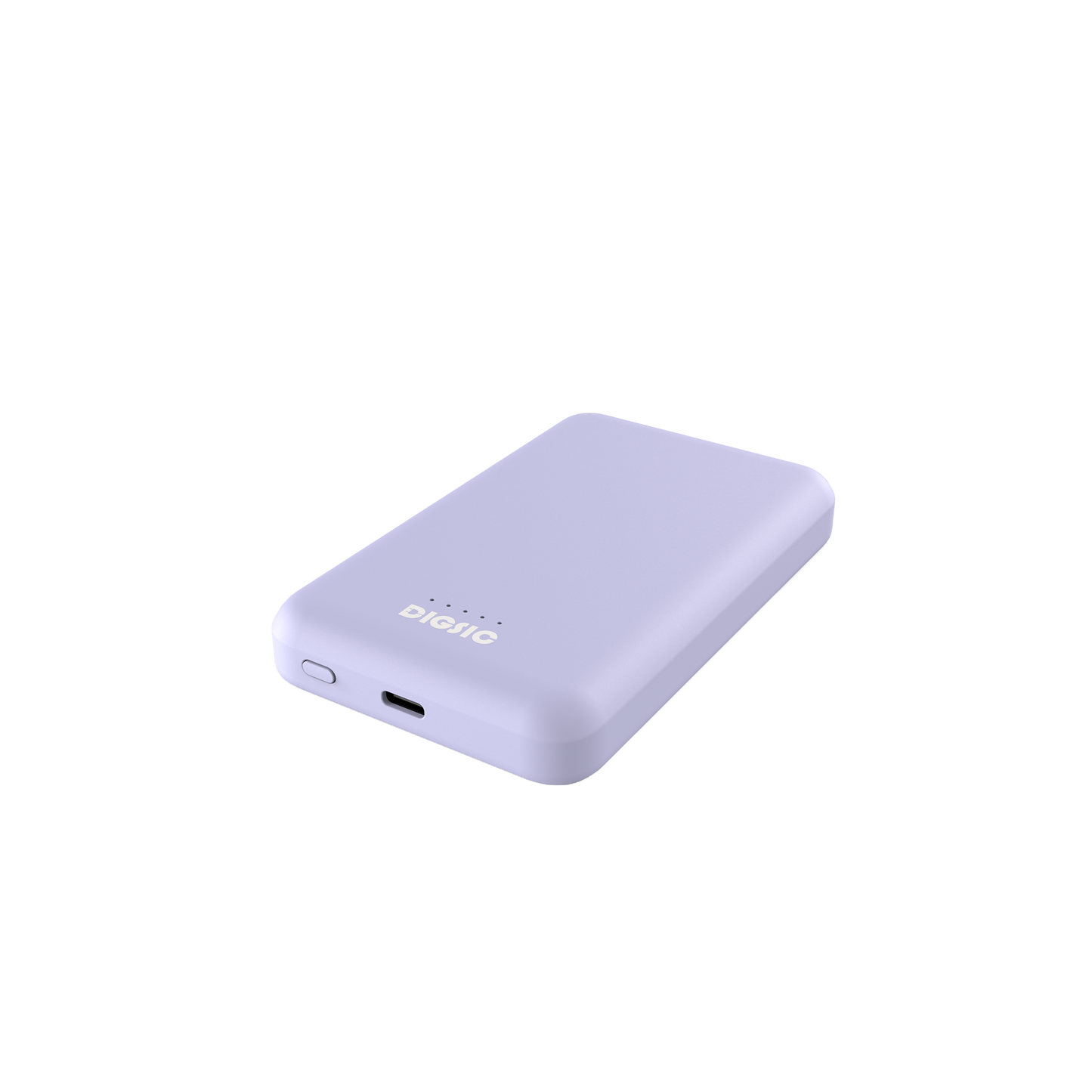 Pastel Purple - DIGSIC 10W Wireless Power Bank (5000mAh)