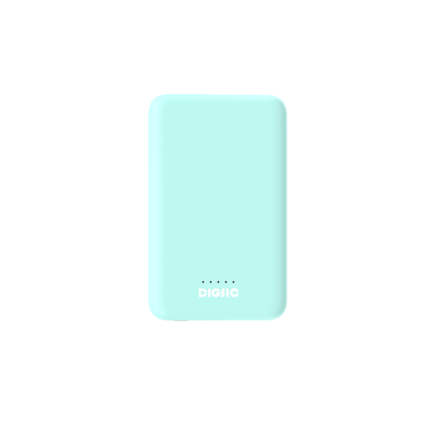 Coral Blue - DIGSIC 10W Wireless Power Bank (5000mAh)