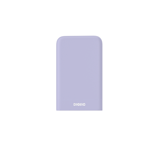 Pastel Purple - DIGSIC 15W Wireless Power Bank (10,000mAh)